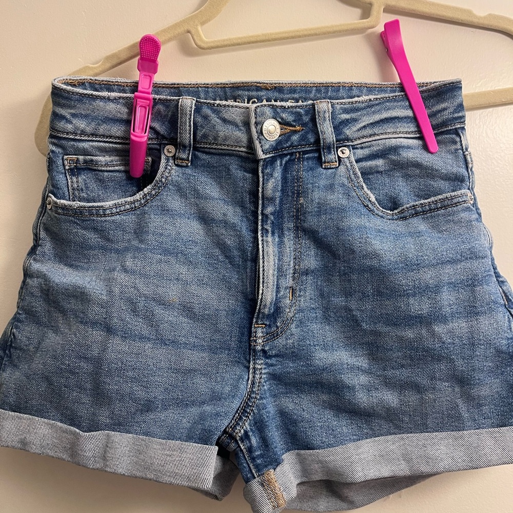 American Eagle Outfitters Light Blue Jean Shorts